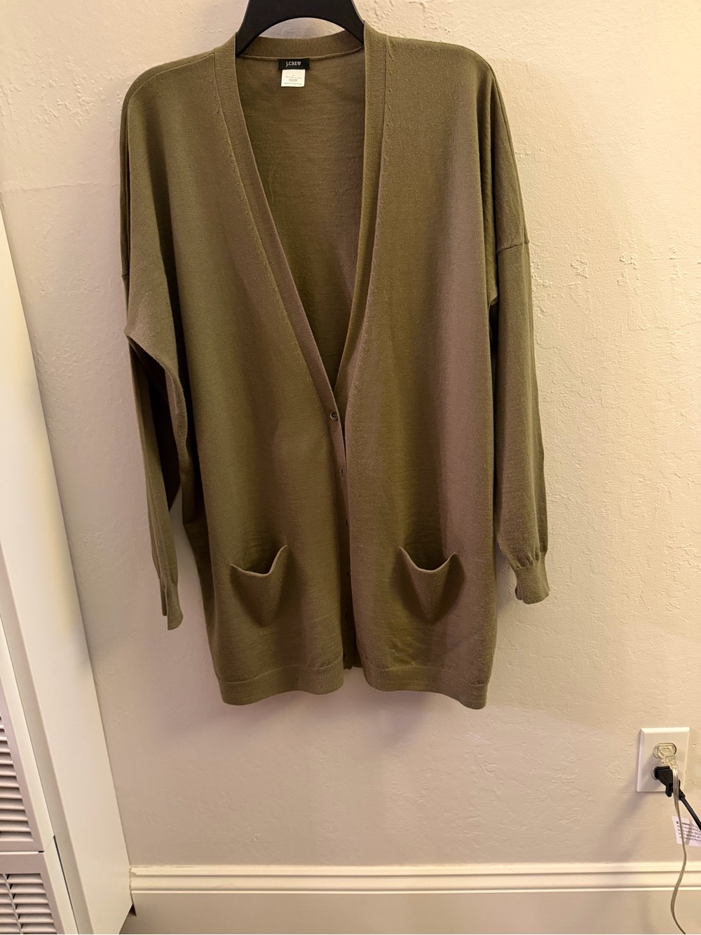 Jcrew merino wool cardigan